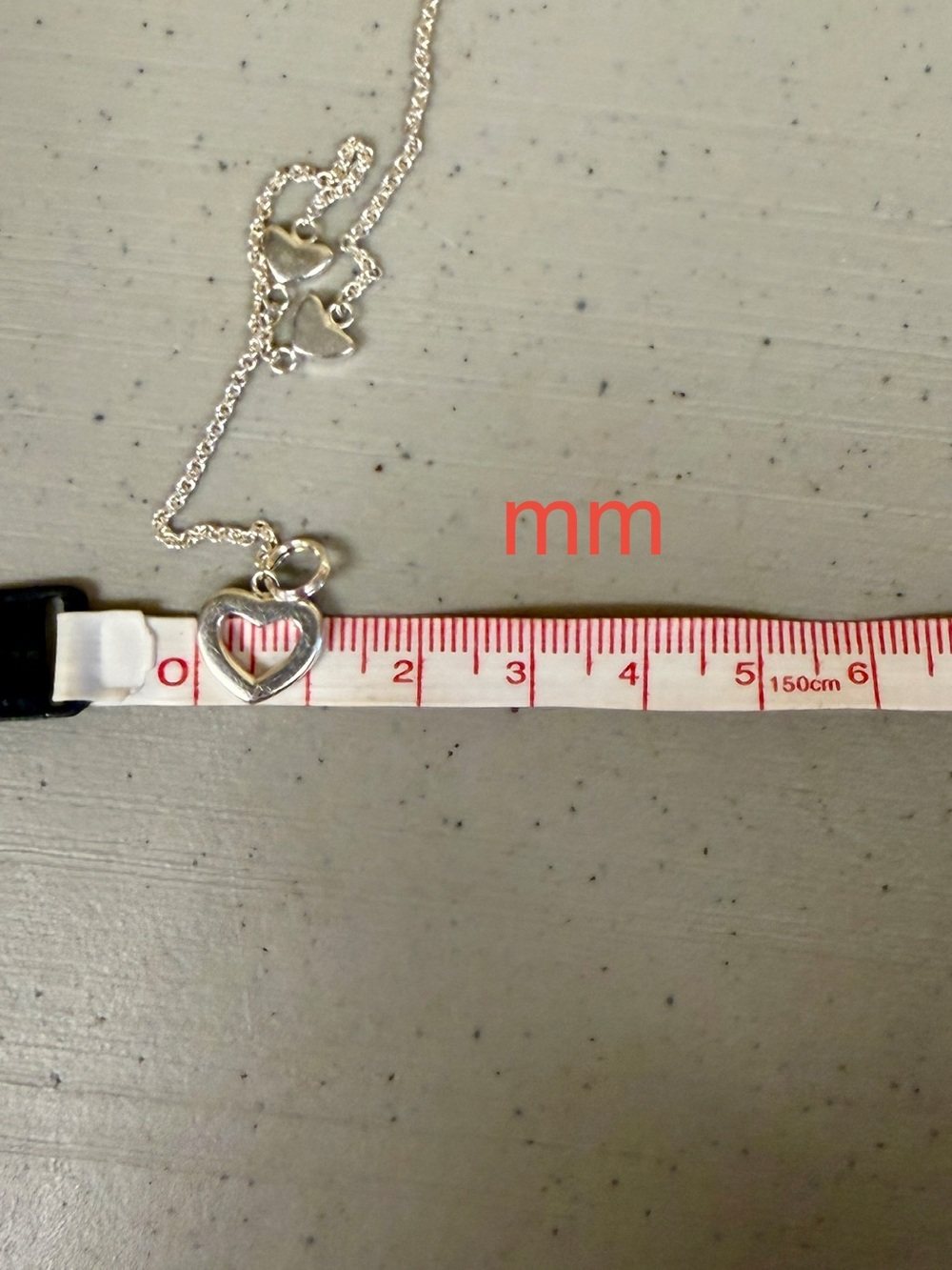 TIFFANY & CO. Sterling Silver Open Mini Solid 4 Hearts Bracelet; 7.75” w/ COA - Picture 11 of 14